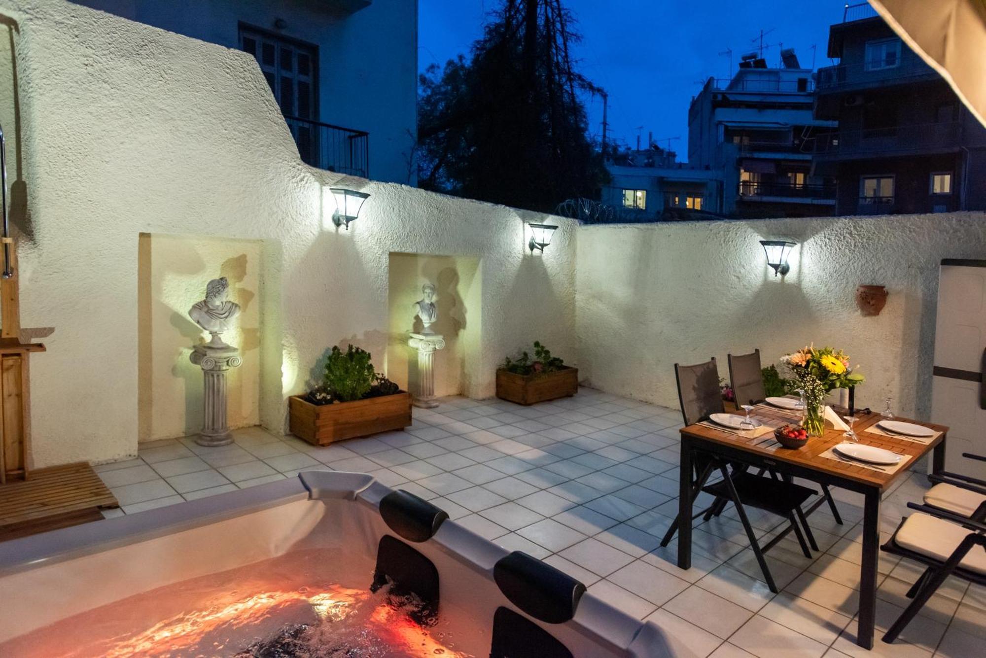 Kg Acropolis Escape Spa Apartment 雅典 外观 照片